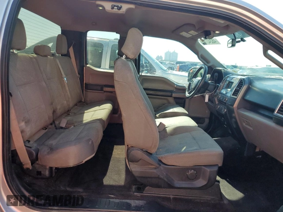 2015 Ford F-150 XL with VIN 1FTEX1C88FFC26544, listed as a Copart auction lot 48242705 with 124,731 mi miles and Salvage Title. Bid and sale history available at carsss.com. Image 10.