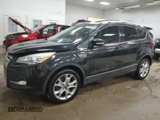 2015 Ford Escape Titanium with VIN 1FMCU9J90FUC18049, listed as a Copart auction lot 60205355 with 185,291 mi miles and Clean title. Bid and sale history available at DreamBid. Image 1.
