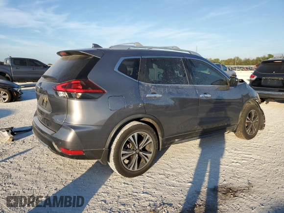 2019 Nissan Rogue SV with VIN JN8AT2MT5KW264590, listed as a Copart auction lot 83818404 with 0 mi miles and Non Repairable. Bid and sale history available at carsss.com. Image 3.