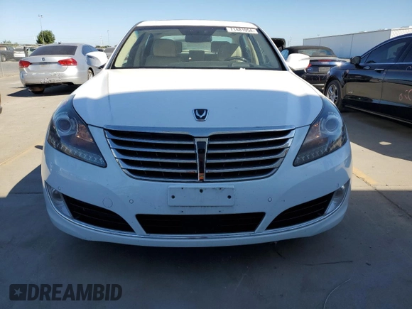 2015 Hyundai Equus Ultimate z VIN KMHGH4JH2FU095077, wystawiony jako Copart lot #71481054 z przebiegiem 111 373 mil mil oraz Szkody całkowita. Historia ofert i sprzedaży dostępna na DreamBid. Obrazek 5.