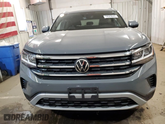 2022 Volkswagen Atlas SEL with VIN 1V2BE2CA6NC211539, listed as a Copart auction lot 79529644 with 27,340 mi miles and Salvage title. Bid and sale history available at DreamBid. Image 5.