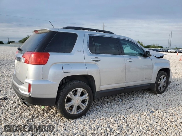 2017 GMC Terrain SLE with VIN 2GKFLNE35H6237981, listed as a Copart auction lot 53062995 with 85,004 mi miles and Salvage Title. Bid and sale history available at carsss.com. Image 3.