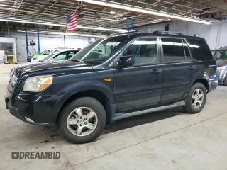 2006 Honda Pilot EX-L with VIN 2HKYF18766H539257, listed as a Copart auction lot 49101135 with 123,968 mi miles and Clean Title. Bid and sale history available at DreamBid. Image 1.