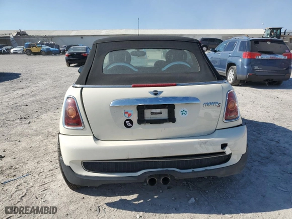 2010 MINI Cooper Convertible S with VIN WMWMS3C58ATY50783, listed as a Copart auction lot 48240035 with 70,110 mi miles and Clean Title. Bid and sale history available at carsss.com. Image 6.