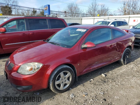 2009 Pontiac G5 with VIN 1G2AS18H697273578, listed as a Copart auction lot 87272274 with 78,605 mi miles and Salvage Title. Bid and sale history available at carsss.com. Image 1.