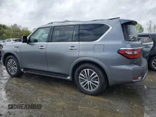 2022 Nissan Armada SL with VIN JN8AY2BD4N9678217, listed as a Copart auction lot 50697584 with 12,711 mi miles. Bid and sale history available at carsss.com. Image 2.
