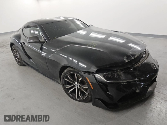 2021 Toyota Supra 2.0 with VIN WZ1DB2C07MW042723, listed as a Copart auction lot 48652995 with Not provided miles and Clean title. Bid and sale history available at DreamBid. Image 4.