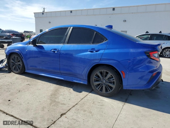 2022 Subaru WRX Premium with VIN JF1VBAF61N9003421, listed as a Copart auction lot 46383155 with 12,942 mi miles and Salvage Title. Bid and sale history available at carsss.com. Image 2.