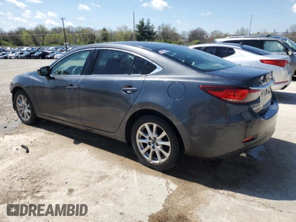2015 Mazda 6 i Sport with VIN JM1GJ1U62F1167852, listed as a Copart auction lot 52406185 with 130,080 mi miles and Salvage Title. Bid and sale history available at DreamBid. Image 2.