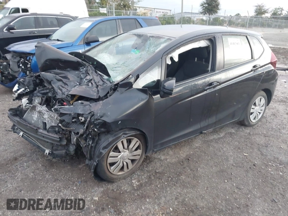 2017 Honda Fit LX with VIN JHMGK5H53HS006718, listed as a IAAI auction lot 41482503 with 77,164 mi miles. Bid and sale history available at carsss.com. Image 18.