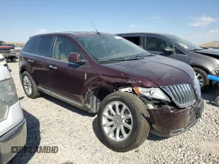 2011 Lincoln MKX with VIN 2LMDJ8JK2BBJ13009, listed as a Copart auction lot 70533664 with 93,933 mi miles and Salvage Title. Bid and sale history available at carsss.com. Image 4.