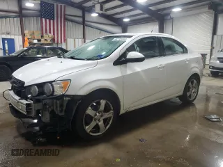 2012 Chevrolet Sonic LTZ z VIN 1G1JE5SH8C4166195, wystawiony jako Copart lot #68735044 z przebiegiem 176 558 mil mil oraz Szkoda całkowita • Salvage title. Historia ofert i sprzedaży dostępna na DreamBid. Obrazek 1.