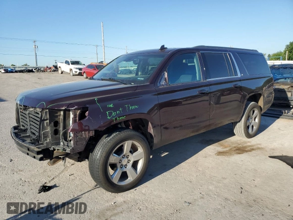 2017 Chevrolet Suburban LT z VIN 1GNSCHKC1HR352573, wystawiony jako Copart lot #55862305 z przebiegiem 167 638 mil mil oraz Szkoda całkowita • Salvage title. Historia ofert i sprzedaży dostępna na DreamBid. Obrazek 1.