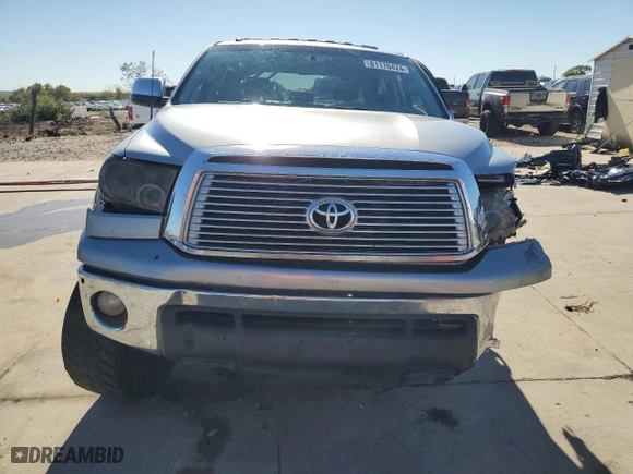 2010 Toyota Tundra 4WD Truck LTD with VIN 5TFHW5F19AX101707, listed as a Copart auction lot 81170424 with 0 mi miles and Salvage Title. Bid and sale history available at carsss.com. Image 5.
