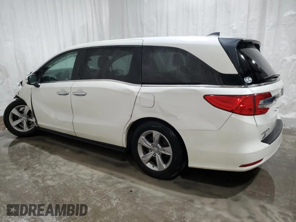 2019 Honda Odyssey EX with VIN 5FNRL6H53KB010902, listed as a Copart auction lot 53254595 with 86,940 mi miles and Salvage Title. Bid and sale history available at carsss.com. Image 2.