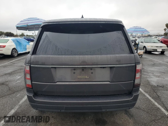 2017 Land Rover Range Rover HSE z VIN SALGS2FK0HA327820, wystawiony jako Copart lot #43335395 z przebiegiem 152 435 mil mil oraz Czysty tytuł • Clean title. Historia ofert i sprzedaży dostępna na DreamBid. Obrazek 6.