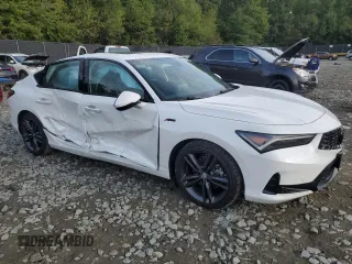 2024 Acura Integra w/A-Spec Technology Package with VIN 19UDE4H65RA012690, listed as a Copart auction lot 71793934 with 4,333 mi miles and Salvage Title. Bid and sale history available at carsss.com. Image 4.