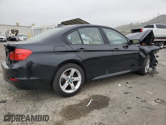 2014 BMW 3 Series 328i with VIN WBA3A5C52EP600187, listed as a Copart auction lot 53195295 with 80,865 mi miles and Salvage Title. Bid and sale history available at carsss.com. Image 3.