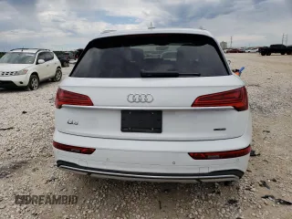 2021 Audi Q5 with VIN WA1AABFYXM2050645, listed as a Copart auction lot 53162383 with 23,012 mi miles and . Bid and sale history available at DreamBid. Image 6.