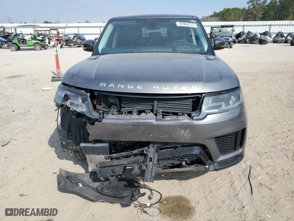 2018 Land Rover Range Rover Sport HSE with VIN SALWR2RK0JA185056, listed as a Copart auction lot 43969715 with 89,820 mi miles and Salvage Title. Bid and sale history available at carsss.com. Image 5.
