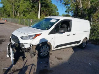 2020 Ford Transit Connect Van XLT with VIN NM0LS7F20L1476477, listed as a IAAI auction lot 41210937 with 41,598 mi miles. Bid and sale history available at carsss.com. Image 2.