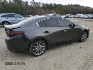 2021 Mazda 3 Preferred with VIN 3MZBPBCM6MM208530, listed as a Copart auction lot 46861595 with 37,599 mi miles and Salvage Title. Bid and sale history available at DreamBid. Image 3.