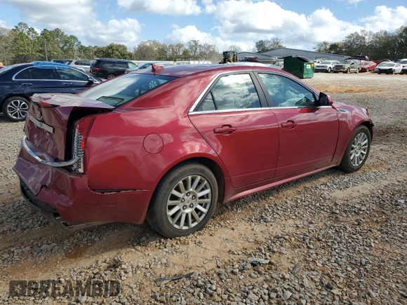 2010 Cadillac CTS Luxury with VIN 1G6DE5EG6A0130701, listed as a Copart auction lot 49847435 with Not Provided miles and Salvage Title. Bid and sale history available at carsss.com. Image 3.