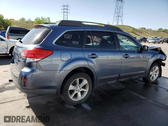 2013 Subaru Outback Premium with VIN 4S4BRCCC3D3260480, listed as a Copart auction lot 57609345 with 112,092 mi miles and Salvage title. Bid and sale history available at DreamBid. Image 3.