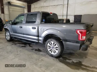 2017 Ford F-150 XL with VIN 1FTEW1EP3HKD59441, listed as a Copart auction lot 41741055 with 155,149 mi miles and Salvage Title. Bid and sale history available at carsss.com. Image 2.