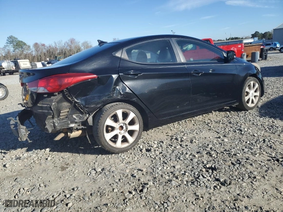 2011 Hyundai Elantra GLS PZEV with VIN 5NPDH4AE1BH034286, listed as a Copart auction lot 48204235 with 101,699 mi miles and Salvage Title. Bid and sale history available at carsss.com. Image 3.