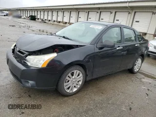 2011 Ford Focus SEL with VIN 1FAHP3HN9BW145205, listed as a Copart auction lot 44332315 with 133,187 mi miles and Salvage Title. Bid and sale history available at carsss.com. Image 1.