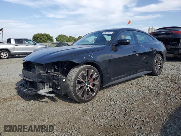2023 BMW 4 Series 430i z VIN WBA63AV04PFN30895, wystawiony jako Copart lot #57514665 z przebiegiem 38 160 mil mil oraz Szkoda całkowita • Salvage title. Historia ofert i sprzedaży dostępna na DreamBid. Obrazek 1.