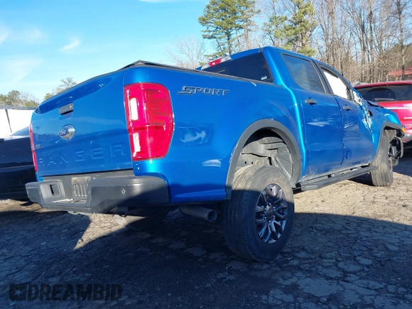 2021 Ford Ranger XL with VIN 1FTER4EH5MLD85626, listed as a IAAI auction lot 41280813 with 32,174 mi miles. Bid and sale history available at carsss.com. Image 4.