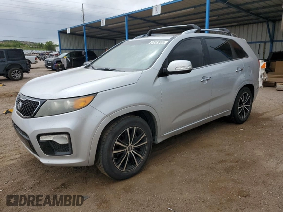 2012 Kia Sorento SX with VIN 5XYKW4A20CG243238, listed as a Copart auction lot 57533915 with 174,954 mi miles and Salvage title. Bid and sale history available at DreamBid. Image 1.