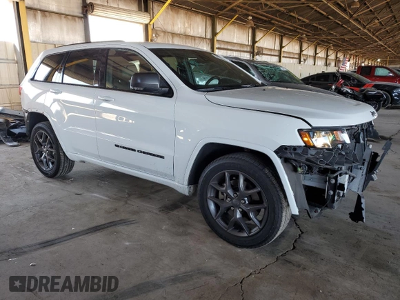 2021 Jeep Grand Cherokee Limited with VIN 1C4RJEBG5MC783624, listed as a Copart auction lot 54219445 with 66,020 mi miles and Salvage title. Bid and sale history available at DreamBid. Image 4.