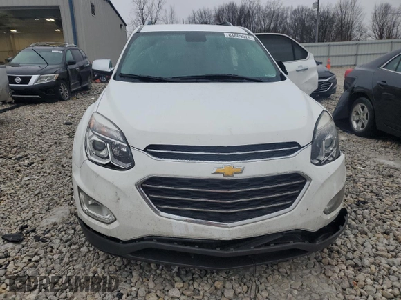 2017 Chevrolet Equinox Premier with VIN 2GNFLGE32H6291947, listed as a Copart auction lot 84869024 with 66,471 mi miles and Clean Title. Bid and sale history available at carsss.com. Image 5.