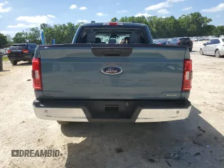 2023 Ford F-150 XL with VIN 1FTEW1C84PKD23395, listed as a Copart auction lot 51979205 with 43,001 mi miles and Non repairable. Bid and sale history available at DreamBid. Image 6.