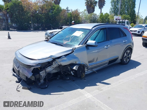 2024 Kia Niro Wind with VIN KNDCR3L13R5082380, listed as a IAAI auction lot 42185502 with 52,673 mi miles and . Bid and sale history available at DreamBid. Image 19.