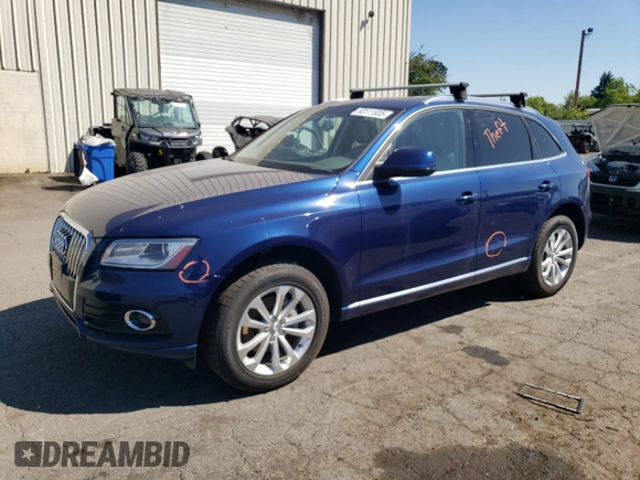 2014 Audi Q5 Premium Plus with VIN WA1LFAFP7EA050329, listed as a Copart auction lot 63111935 with 138,051 mi miles and Salvage title. Bid and sale history available at DreamBid. Image 1.