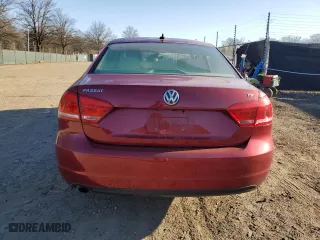 2015 Volkswagen Passat 1.8T Limited Edition with VIN 1VWAT7A3XFC096138, listed as a Copart auction lot 48320265 with 186,707 mi miles and Salvage Title. Bid and sale history available at carsss.com. Image 6.