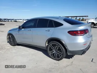 2021 Mercedes-Benz GLC with VIN W1N0J6EB9MF995898, listed as a Copart auction lot 39177414 with 0 mi miles. Bid and sale history available at carsss.com. Image 2.
