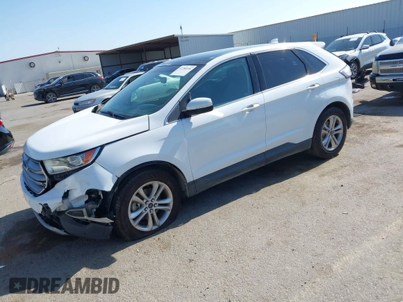 2016 Ford Edge SEL z VIN 2FMPK3J95GBB31467, wystawiony jako IAAI lot #42280106 z przebiegiem Nie podano mil oraz . Historia ofert i sprzedaży dostępna na DreamBid. Obrazek 2.