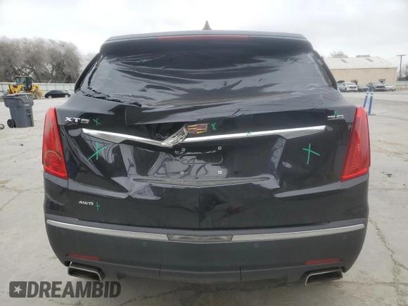 2017 Cadillac XT5 Luxury AWD with VIN 1GYKNDRS3HZ270430, listed as a Copart auction lot 44825965 with 132,871 mi miles and Salvage Title. Bid and sale history available at carsss.com. Image 6.