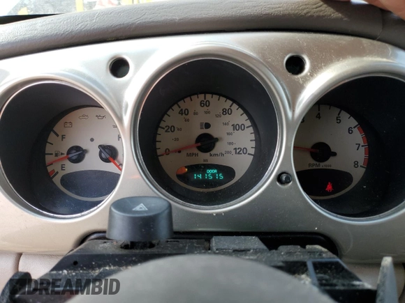 2001 Chrysler PT Cruiser with VIN 3C8FY4BB01T550004, listed as a Copart auction lot 53207285 with 141,515 mi miles and Clean title. Bid and sale history available at DreamBid. Image 9.