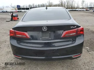 2017 Acura TLX with VIN 19UUB1F34HA007169, listed as a Copart auction lot 85472194 with 0 mi miles and Salvage Title. Bid and sale history available at carsss.com. Image 6.