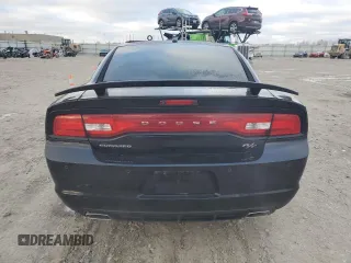 2012 Dodge Charger SXT with VIN 2C3CDXJG1CH240409, listed as a Copart auction lot 81831584 with 185,527 mi miles and Clean Title. Bid and sale history available at carsss.com. Image 6.