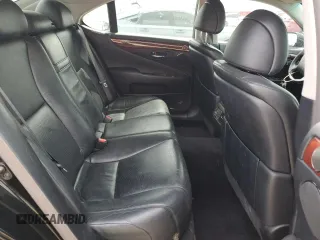 2009 Lexus LS 460 with VIN JTHCL46F195002703, listed as a Copart auction lot 54679515 with 222,391 mi miles and Salvage title. Bid and sale history available at DreamBid. Image 10.