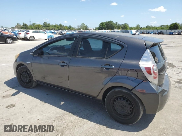 2012 Toyota Prius One with VIN JTDKDTB38C1525411, listed as a Copart auction lot 52160395 with 189,625 mi miles and Salvage Title. Bid and sale history available at carsss.com. Image 2.