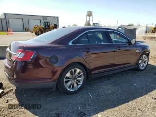 2011 Ford Taurus Limited with VIN 1FAHP2FW6BG142472, listed as a Copart auction lot 58534985 with 154,984 mi miles and Salvage title. Bid and sale history available at DreamBid. Image 3.