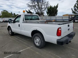 2013 Ford F-250 XL with VIN 1FTBF2A60DEB82054, listed as a Copart auction lot 50368074 with 34,182 mi miles and Clean Title. Bid and sale history available at DreamBid. Image 2.
